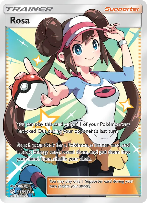 Rosa Pokémon card