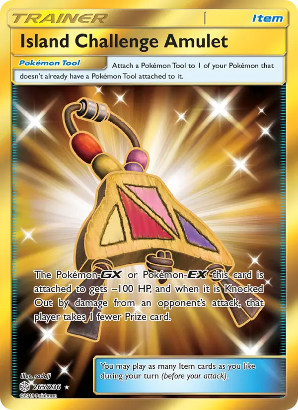 Island Challenge Amulet Pokémon card