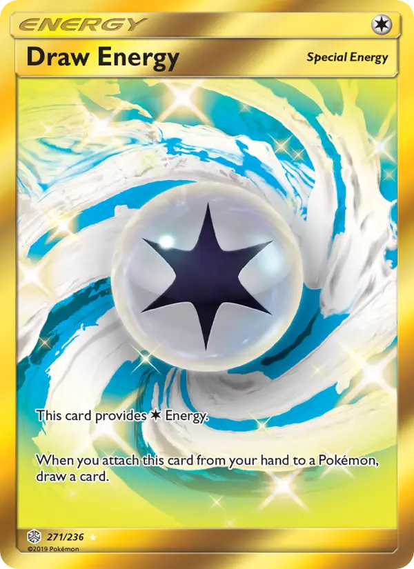 Draw Energy Pokémon card