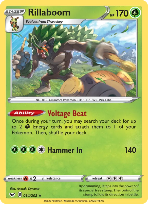 Rillaboom card