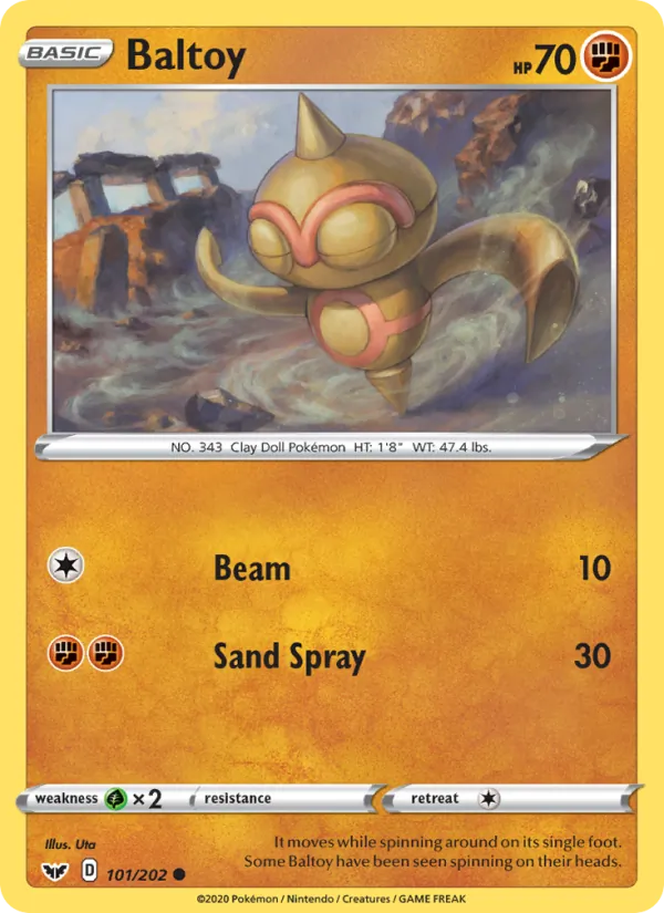 Baltoy Pokémon card