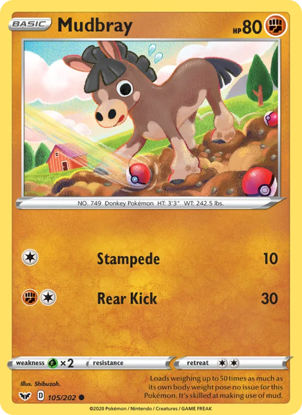 Mudbray card