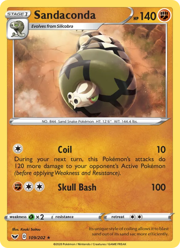 Sandaconda card