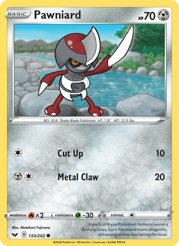 Pawniard card