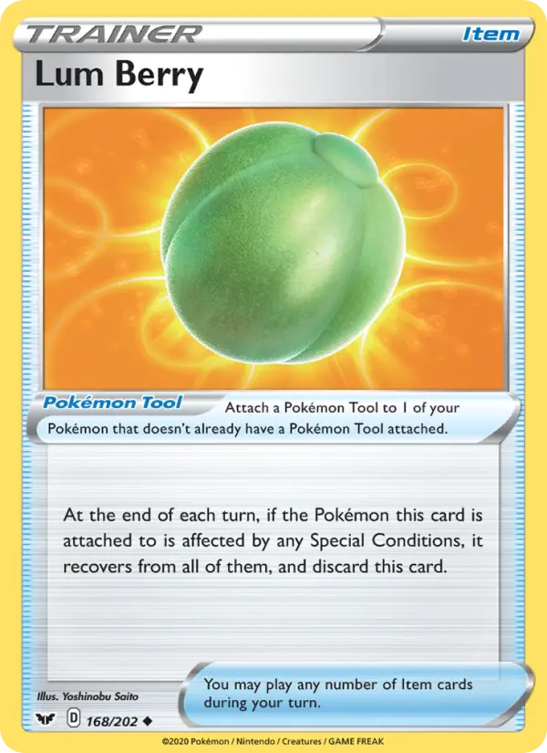 Lum Berry Pokémon card