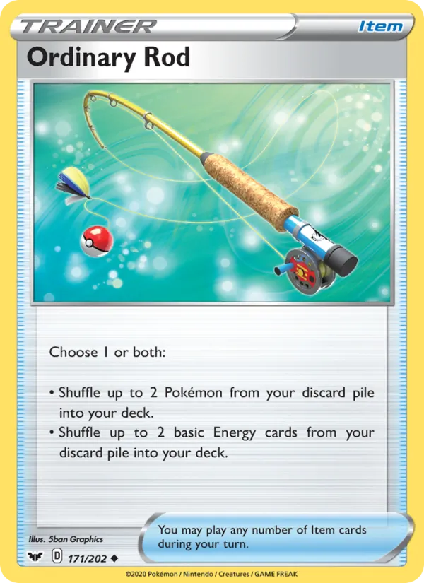 Ordinary Rod card