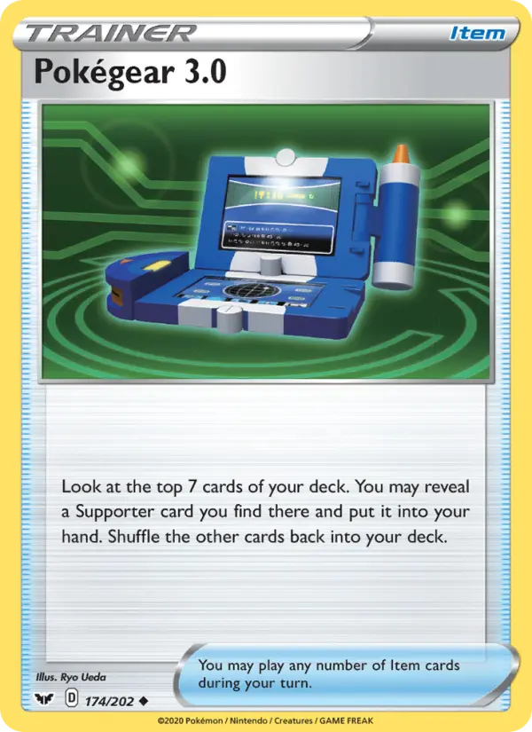 Pokégear 3.0 Pokémon card