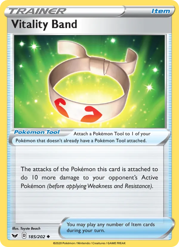 Vitality Band card