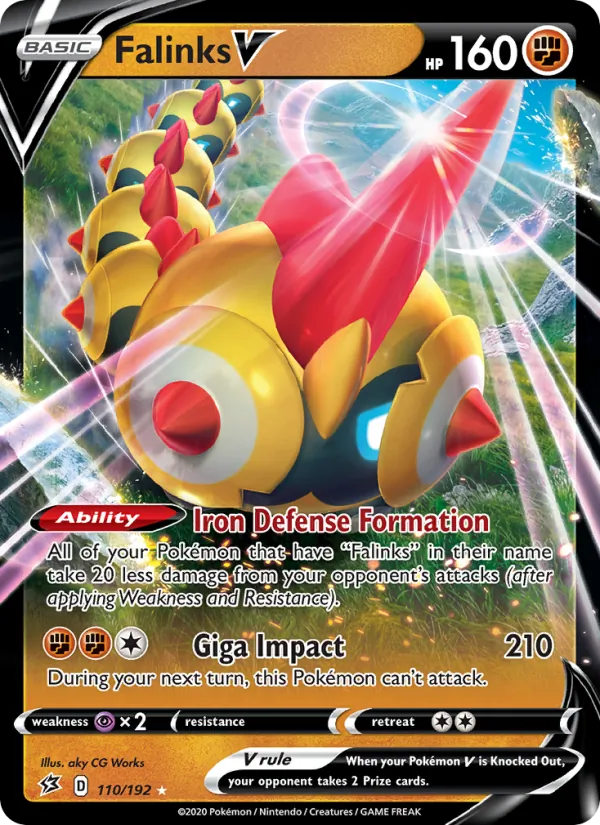 Falinks V Pokémon card