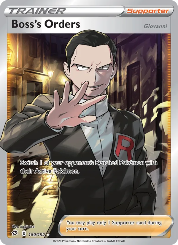 Boss's Orders (Giovanni) card