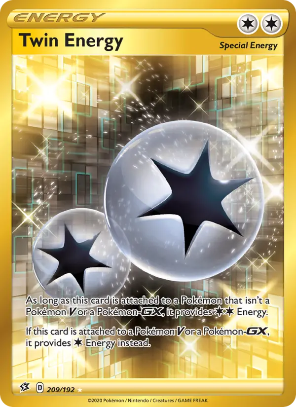 Twin Energy Pokémon card