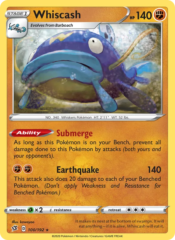 Whiscash card
