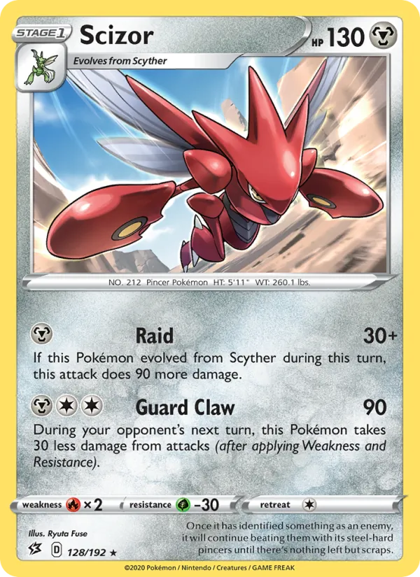 Scizor card