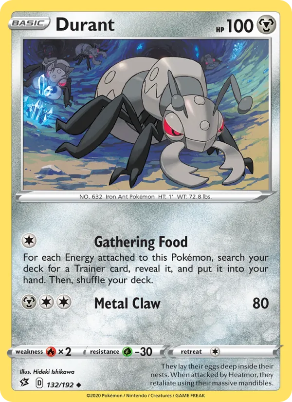 Durant Pokémon card
