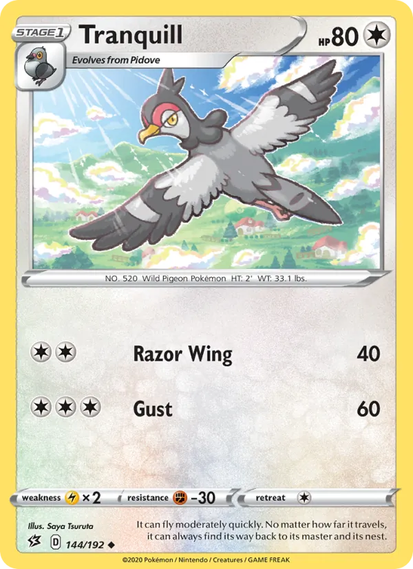 Tranquill card