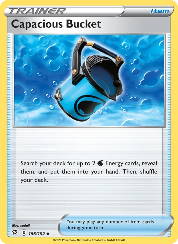 Capacious Bucket card