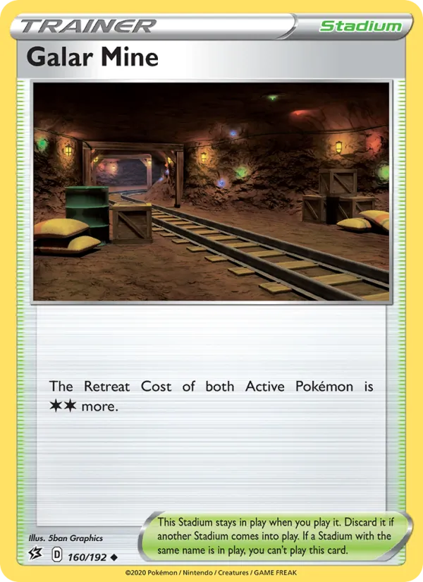 Galar Mine card