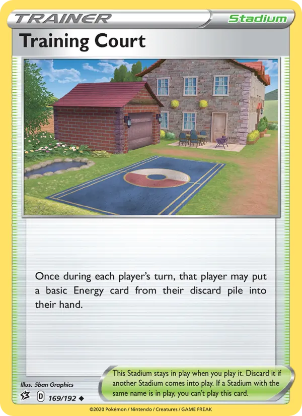 Training Court card