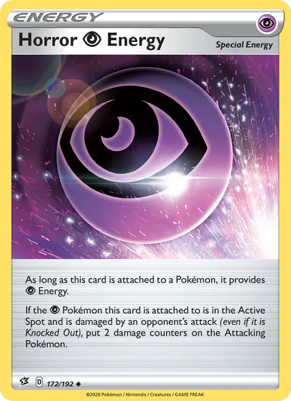 Horror Psychic Energy card