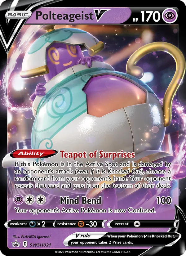 Polteageist Pokémon card