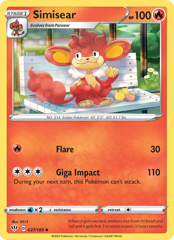Simisear card