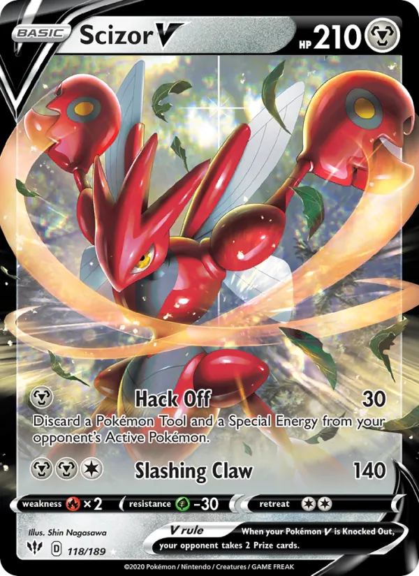 Scizor V card