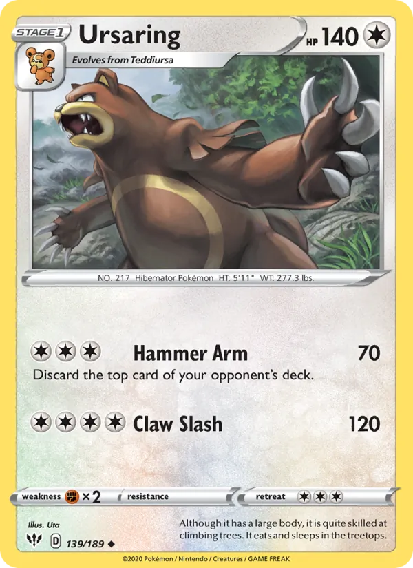 Ursaring card