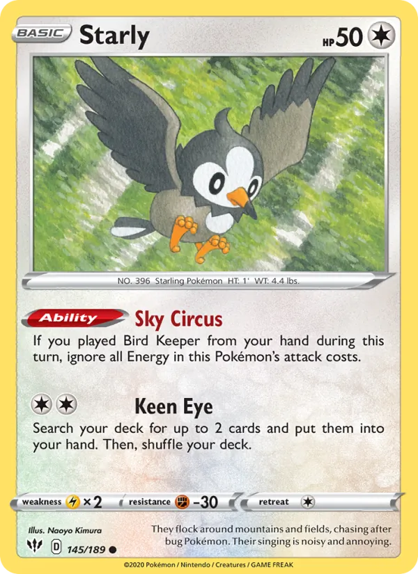 Starly card