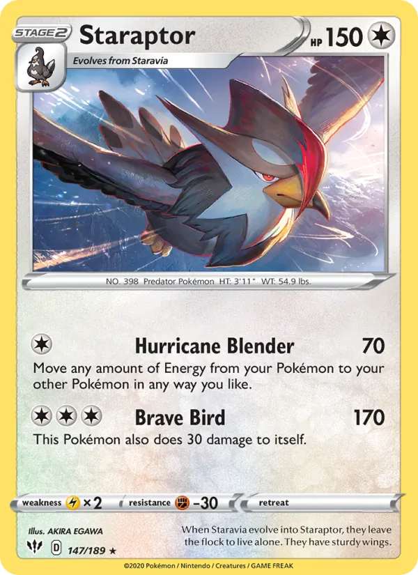Staraptor card