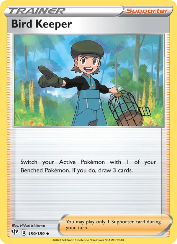 Bird Keeper card