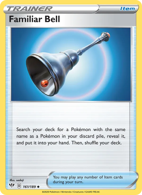 Familiar Bell card