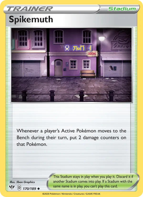 Spikemuth card
