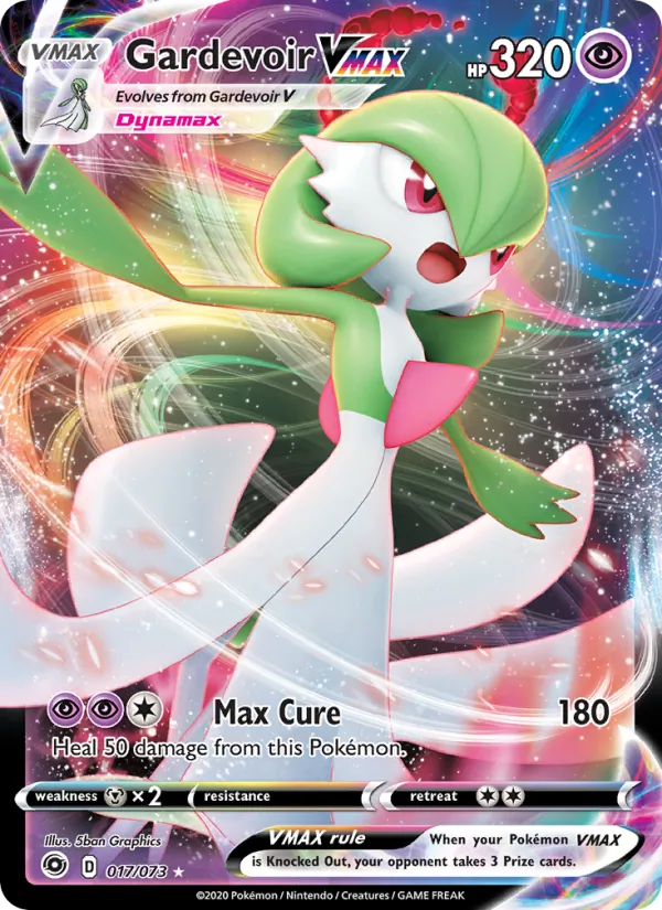 Gardevoir VMAX Pokémon card