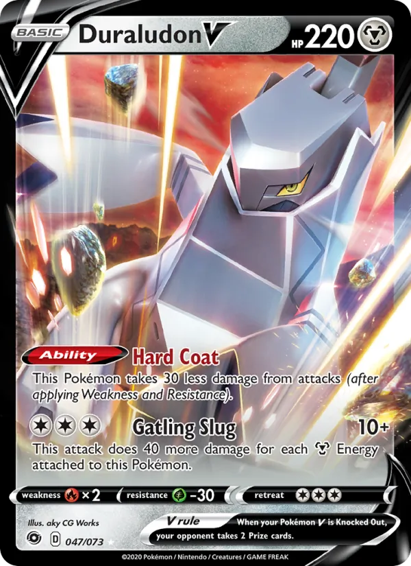 Duraludon V Pokémon card
