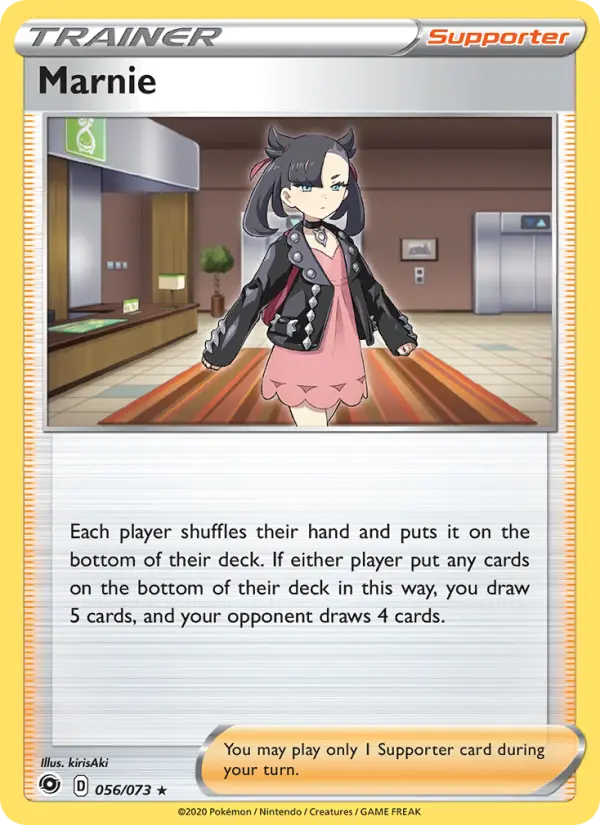Marnie Pokémon card