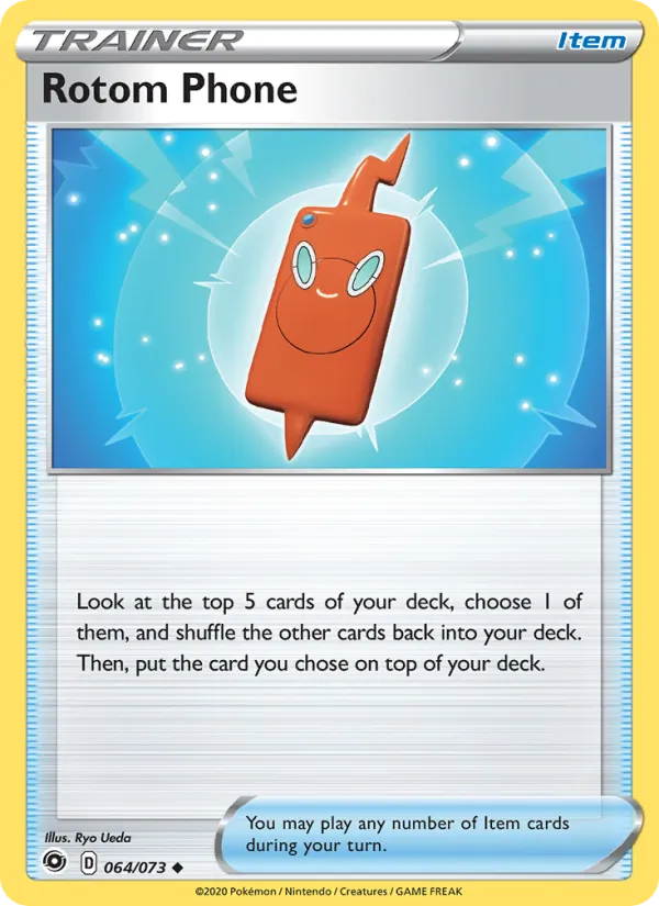 Rotom Phone card