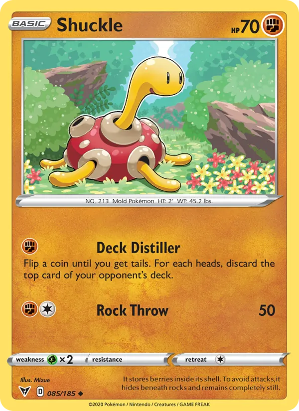 Shuckle card