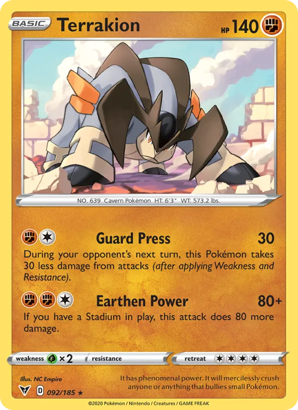 Terrakion card