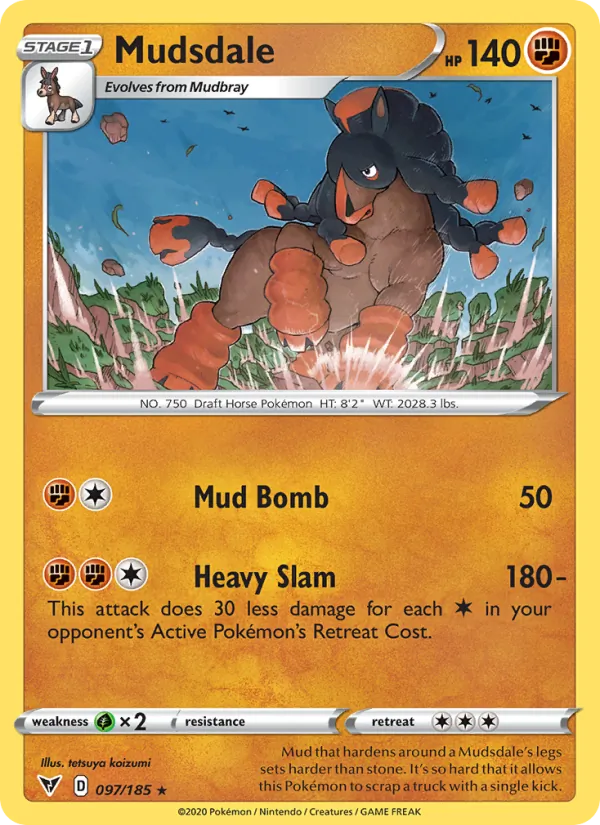 Mudsdale card