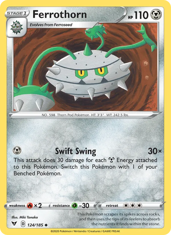Ferrothorn Pokémon card