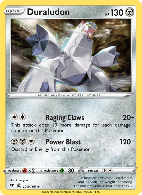 Duraludon Pokémon card