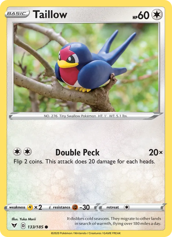 Taillow card