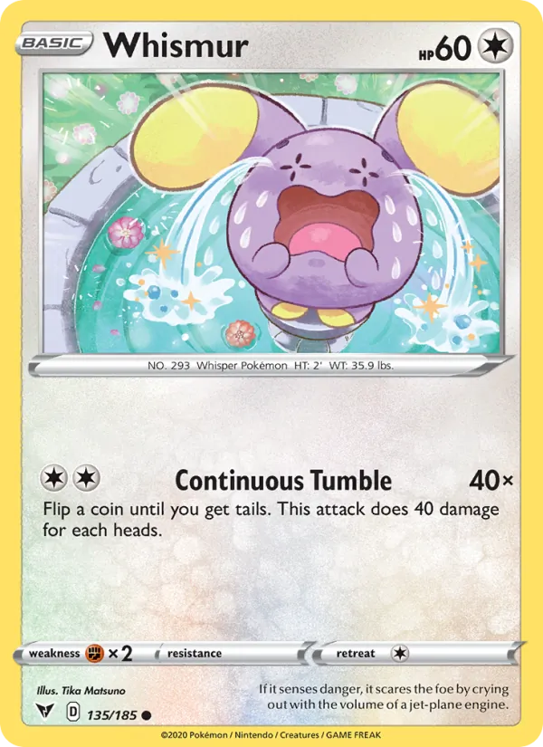 Whismur card