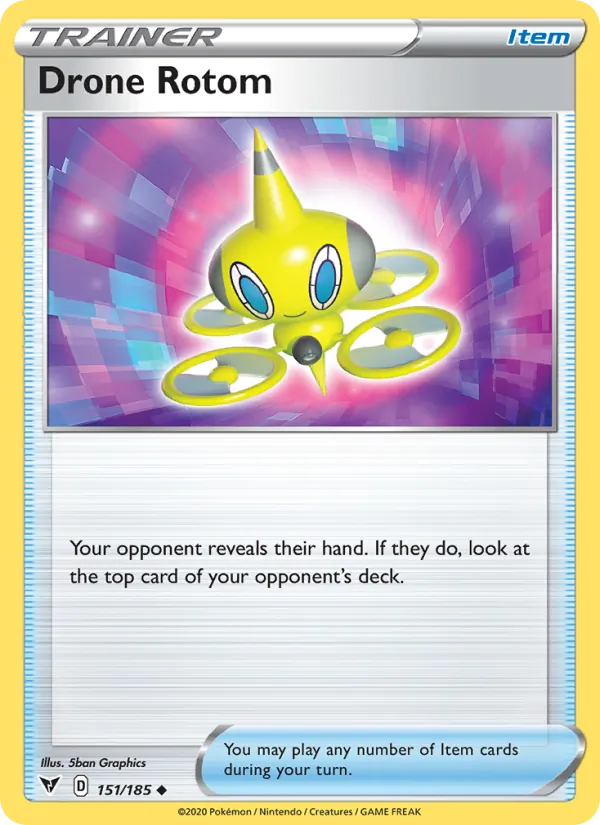 Drone Rotom card