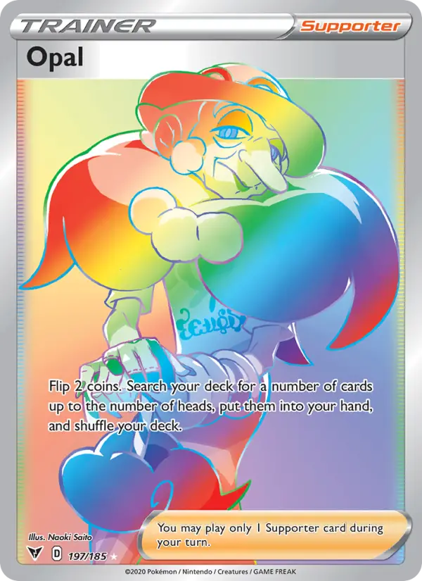 Opal Pokémon card