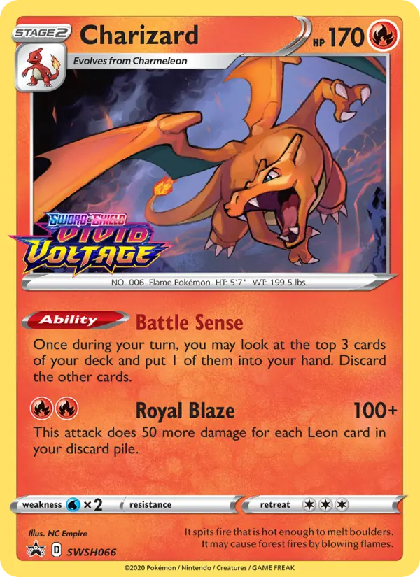 Charizard Pokémon card