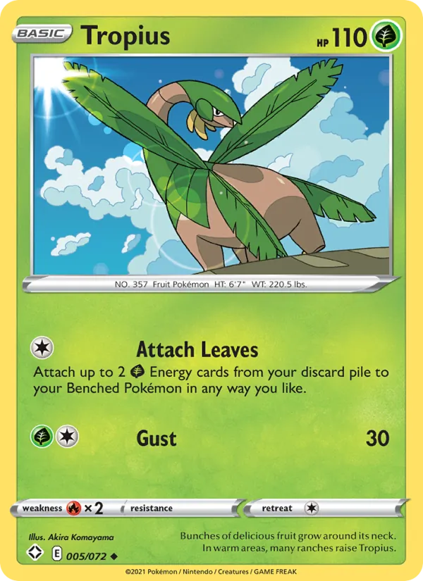 Tropius card