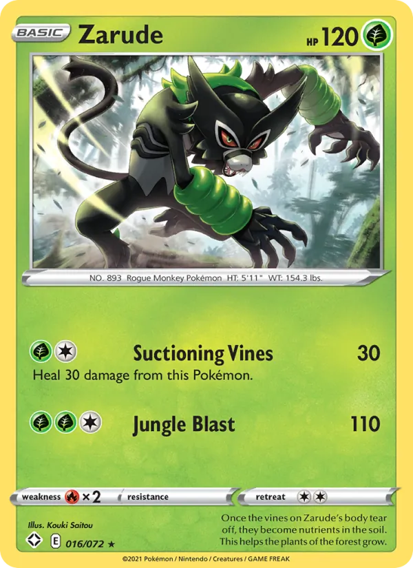 Zarude card