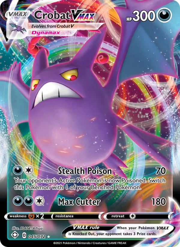 Crobat VMAX Pokémon card