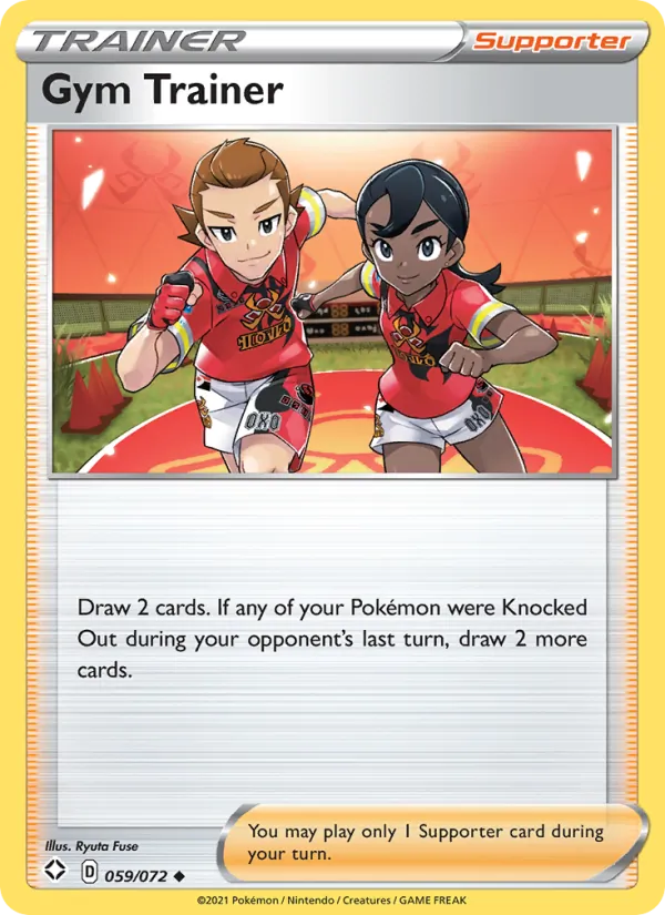 Gym Trainer card